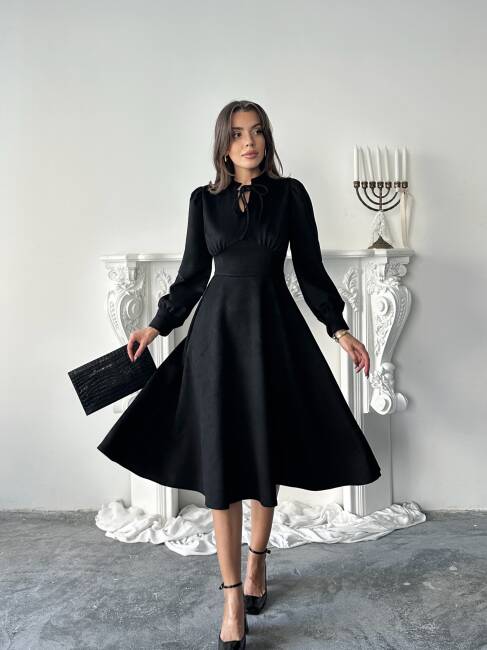 ASTER Elbise 1243 - Siyah - 1