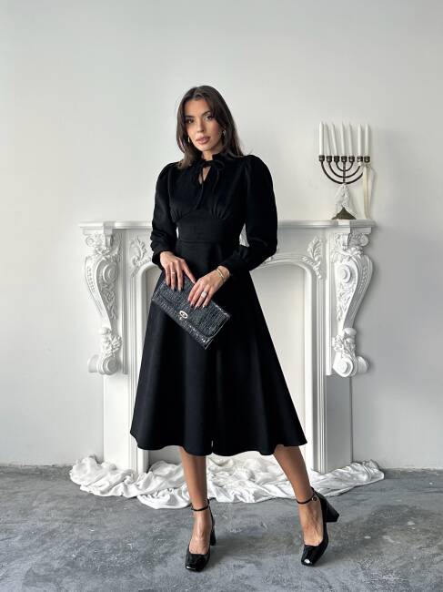 ASTER Elbise 1243 - Siyah - 3