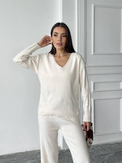 BORİS Triko Takım 9910 - Bej - 2