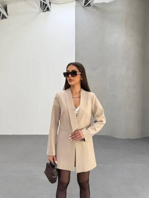 DARLA Ceket 9905 - Krem 
