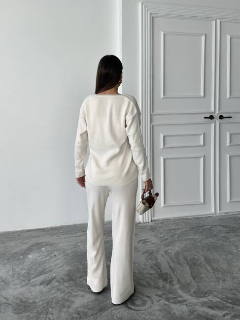 DEREK Triko Takım 9911 - Bej - 2