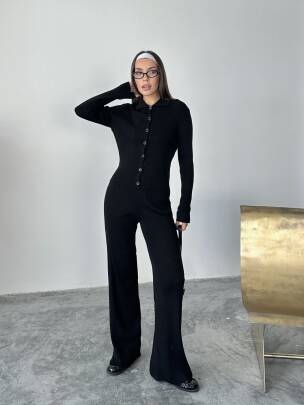 DEREK Triko Takım 9911 - Siyah - MAXMOOR