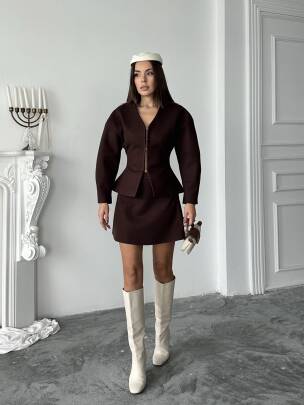 FRAVA Takım 2260 - Acı Kahve - MAXMOOR