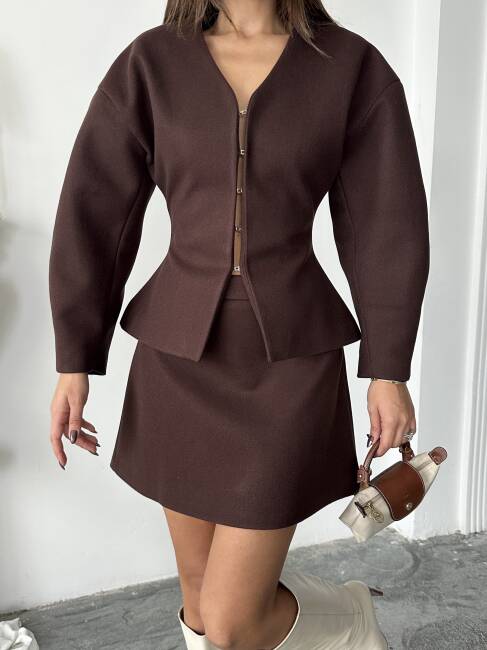 FRAVA Takım 2260 - Acı Kahve - 6