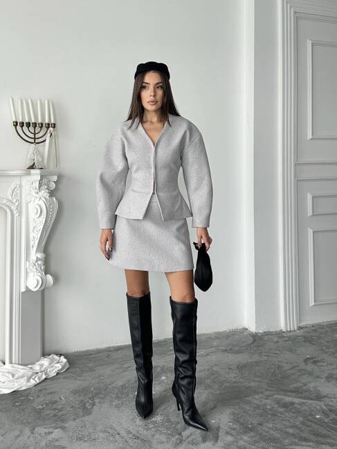 FRAVA Takım 2260 - Gri - 1