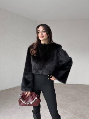 NİKOLA Bluz 3013 - Siyah - MAXMOOR