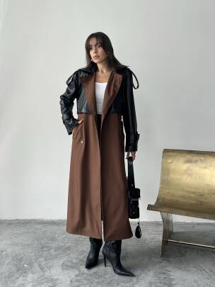 PENRY Trençkot 5276 - Kahverengi 