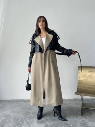 PENRY Trençkot 5276 - Taş - MAXMOOR