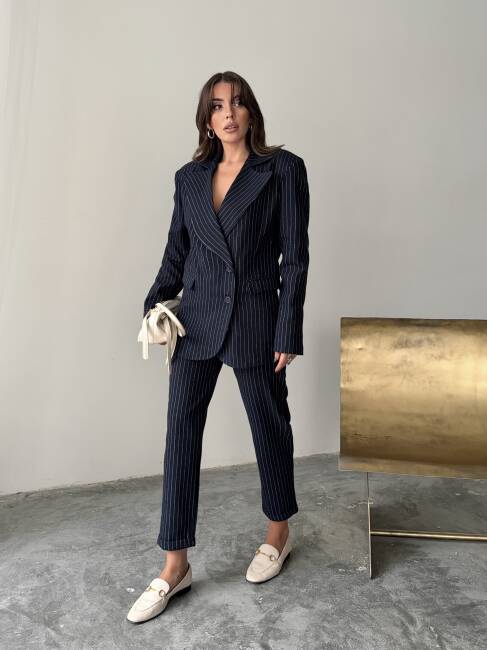 PİNE Ceket Pantolon Takım 2270 - Lacivert - 3