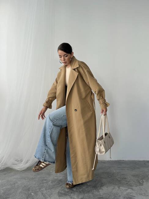 SABELLA Trençkot 3075 - Camel - 3