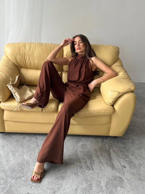 Sally Tulum Kahverengi - 2892 - 2