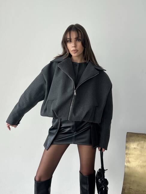 TENSİ Yelekli Kaban 2250 - Antrasit - 1