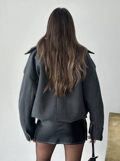 TENSİ Yelekli Kaban 2250 - Antrasit - 6