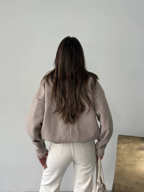 TENSİ Yelekli Kaban 2250 - Bej - 2