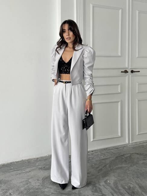 THEBOOM Ceket Pantolon Takım 2098 - Gri - 5