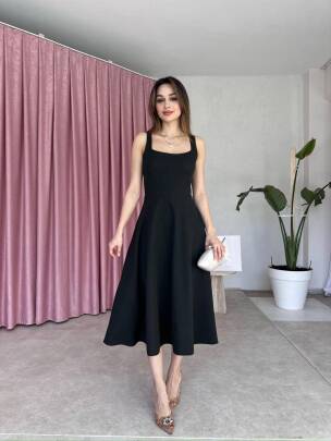 Viera Elbise Siyah - 256-S-1133 