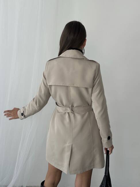 WİLLİAM Trençkot 2118 - Bej - 6