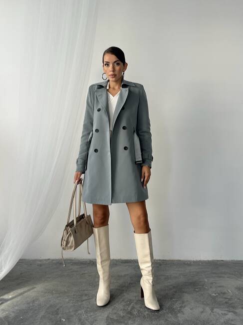 WİLLİAM Trençkot 2118 - Mint - 1
