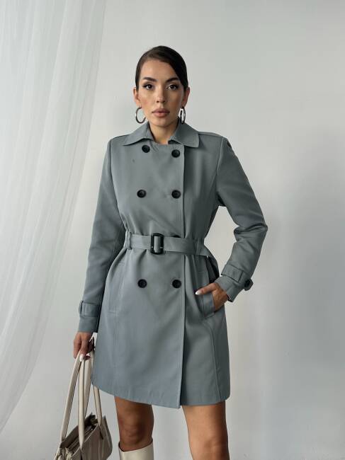 WİLLİAM Trençkot 2118 - Mint - 4
