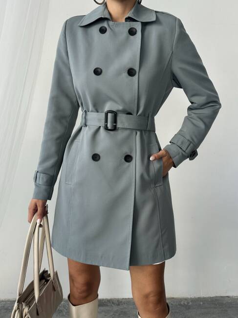 WİLLİAM Trençkot 2118 - Mint - 5
